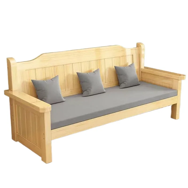 

Solid wood sofa combination