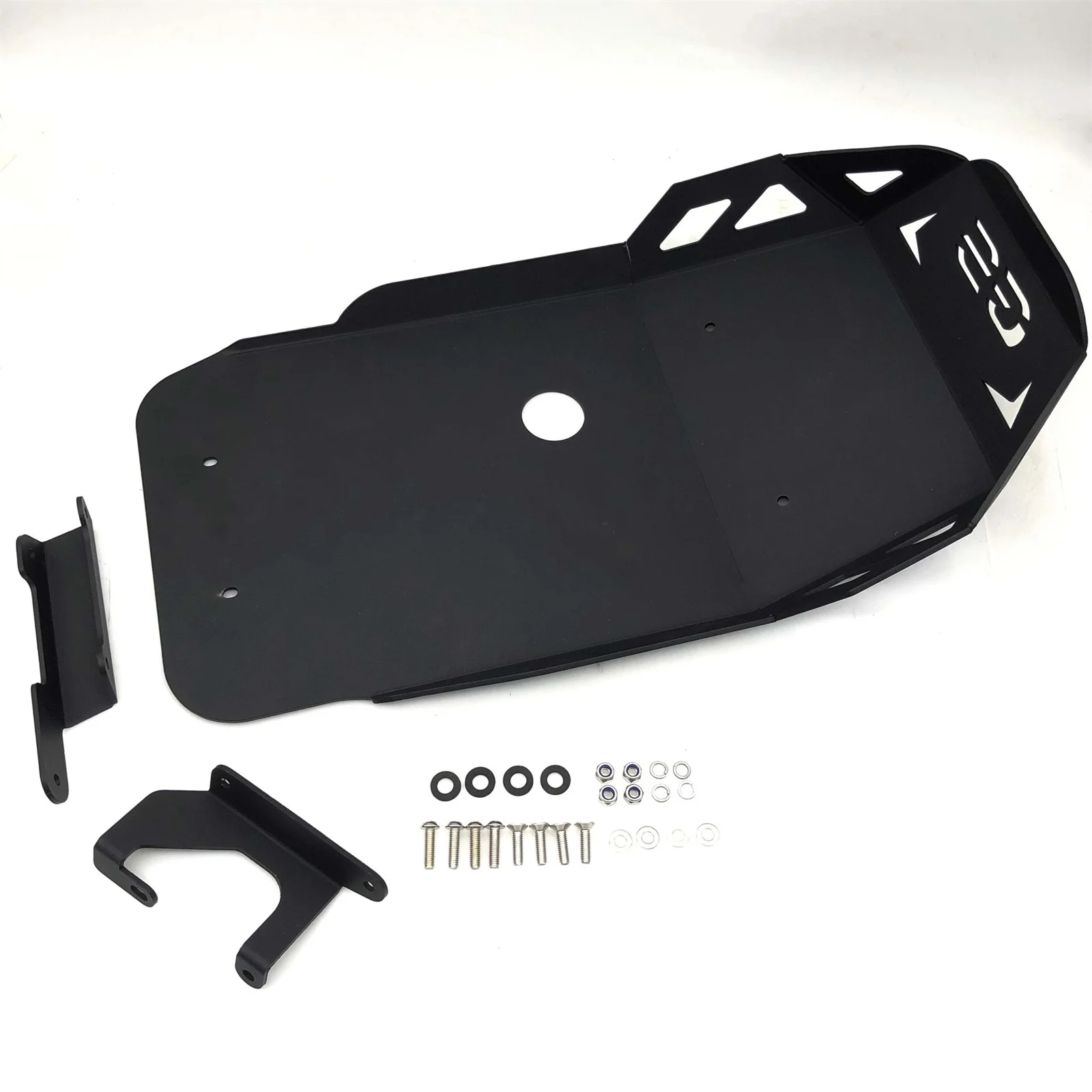 Motocicleta Lower Skid Plate Engine Chassis Guard, Capa de Proteção contra Respingo para BMW F750GS, F850GS ADV, 2018-2022