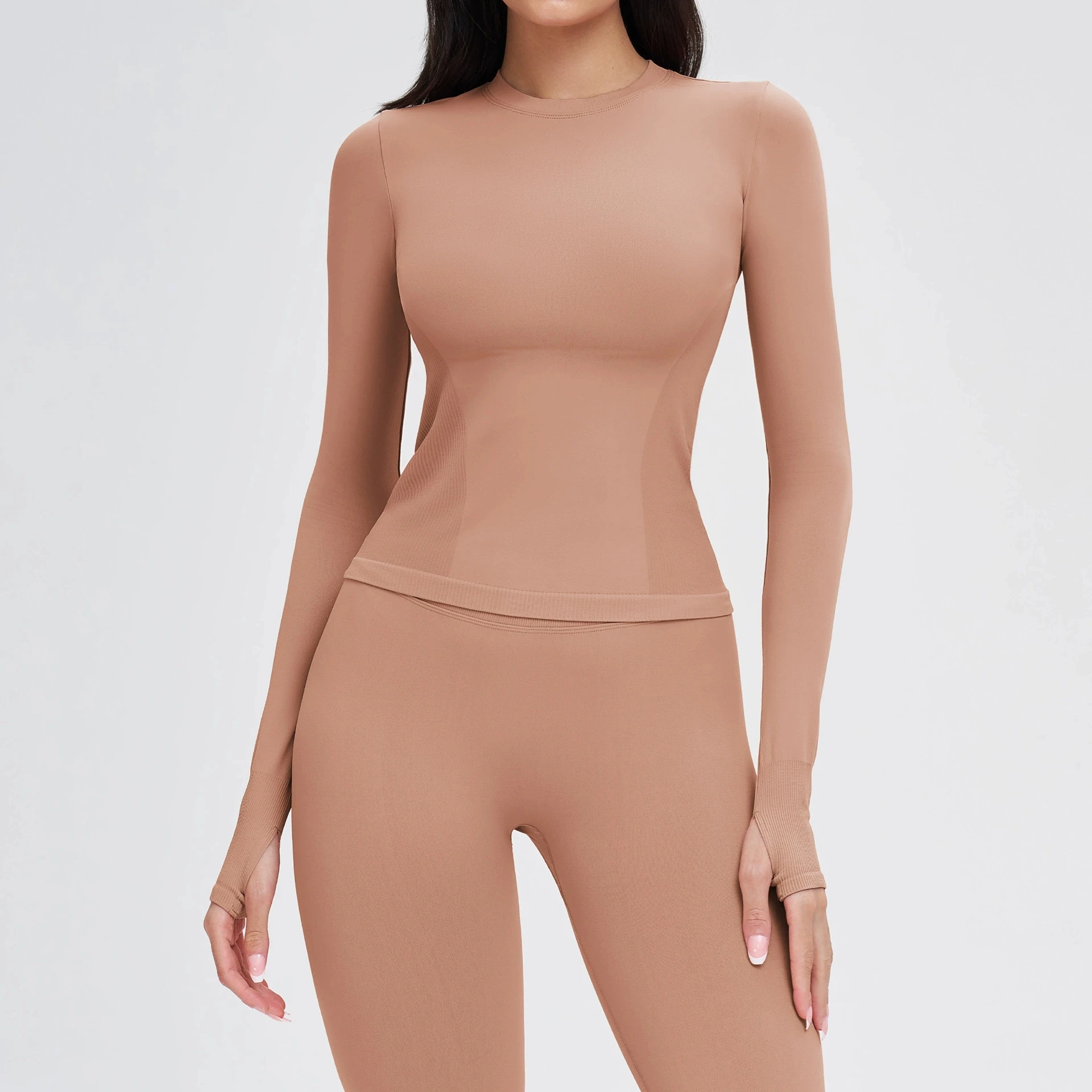 

Бесшовный женский топ для йоги, спортивная дышащая одежда с длинными рукавами для фитнеса, рубашка для йоги с короткими рукавами, топ для спортзала, активная одежда для бега, спортивная одежда