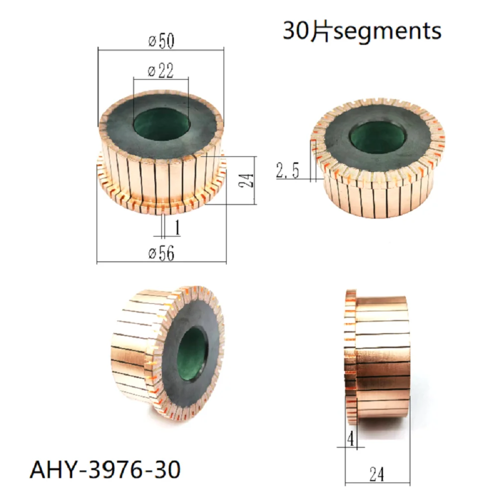 50*22*24*30P Commutator Ahy-3976-30