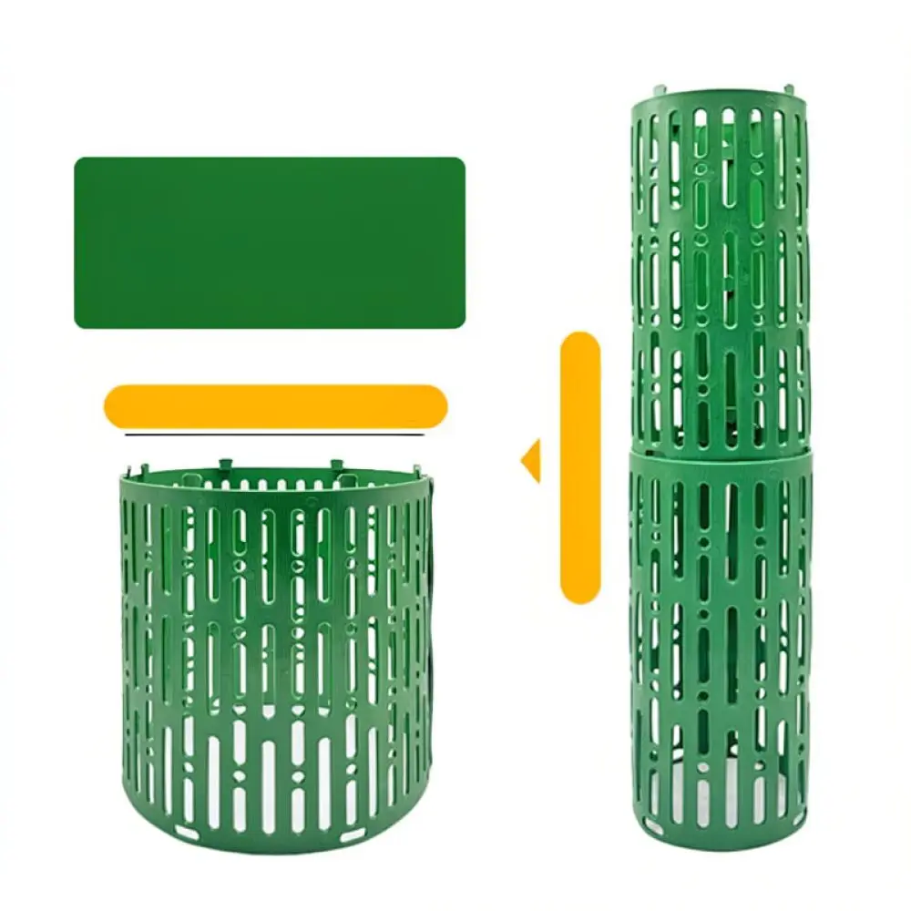 Modular Plastic Tree Trunk Guard Protector Plant Shield Wrap Adjustable Garden Sapling Bark Protection Cover Tool