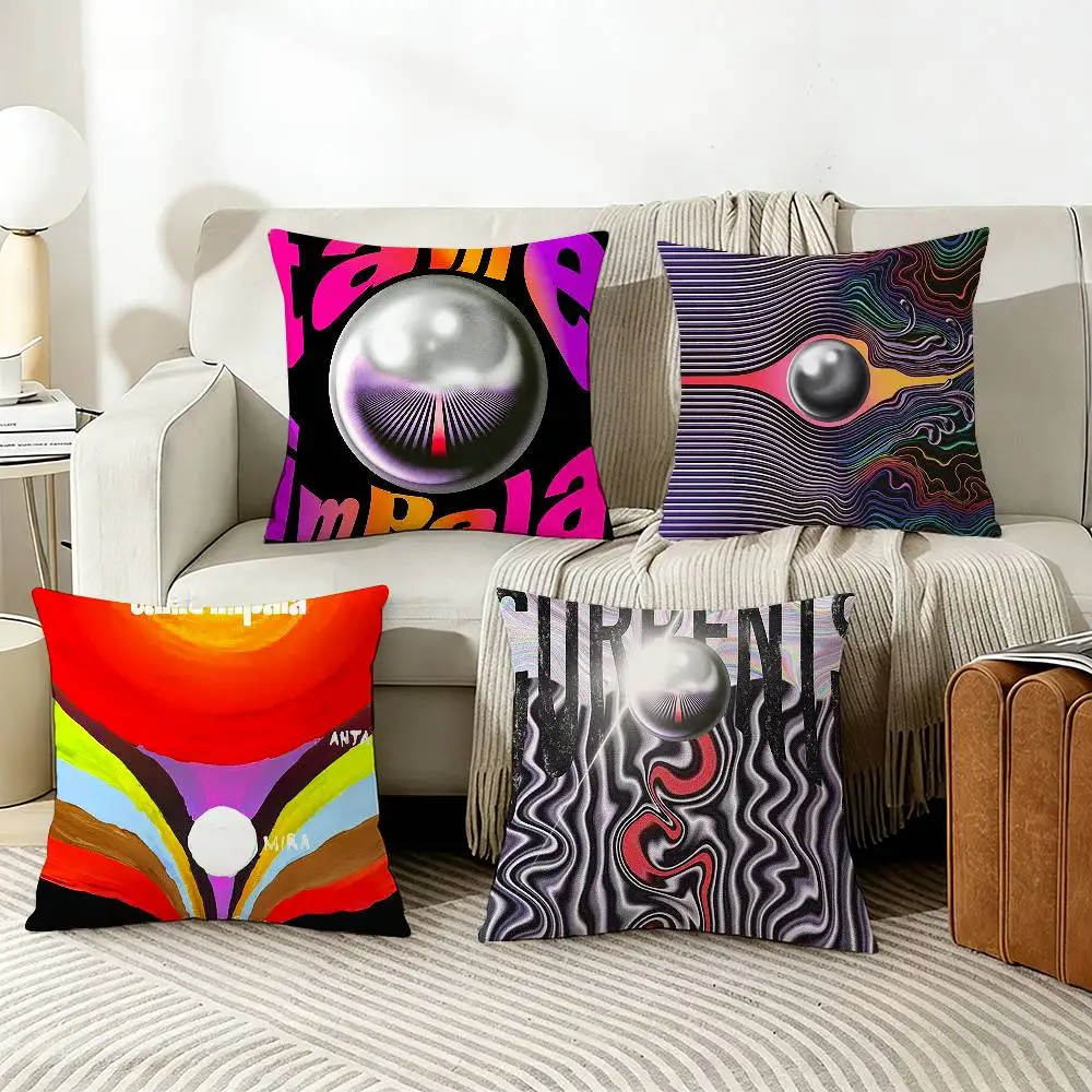 

Currents T-Tame I-Impala Various Sizes Square Pillow Case For Car Home Bedchamber Decor