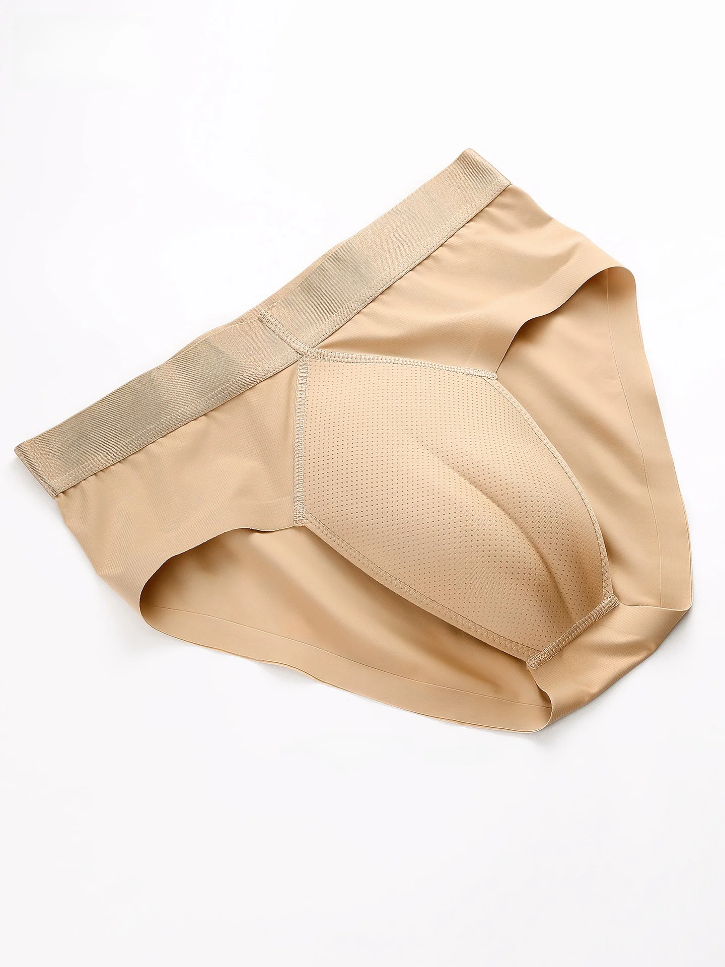 Camel Toe Fake Girl Underwear  Cosplay Costume Men's Briefs Anti-Bacterial Nylon Elastic Waist Youth Fashion Innerwear