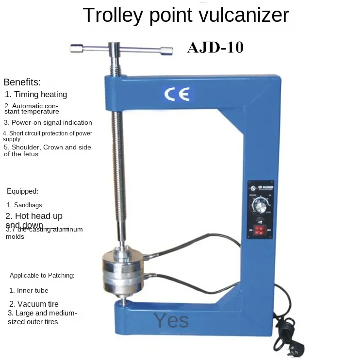 Card point vulcanization machine engineering tire thermal repair machine thermal repair device