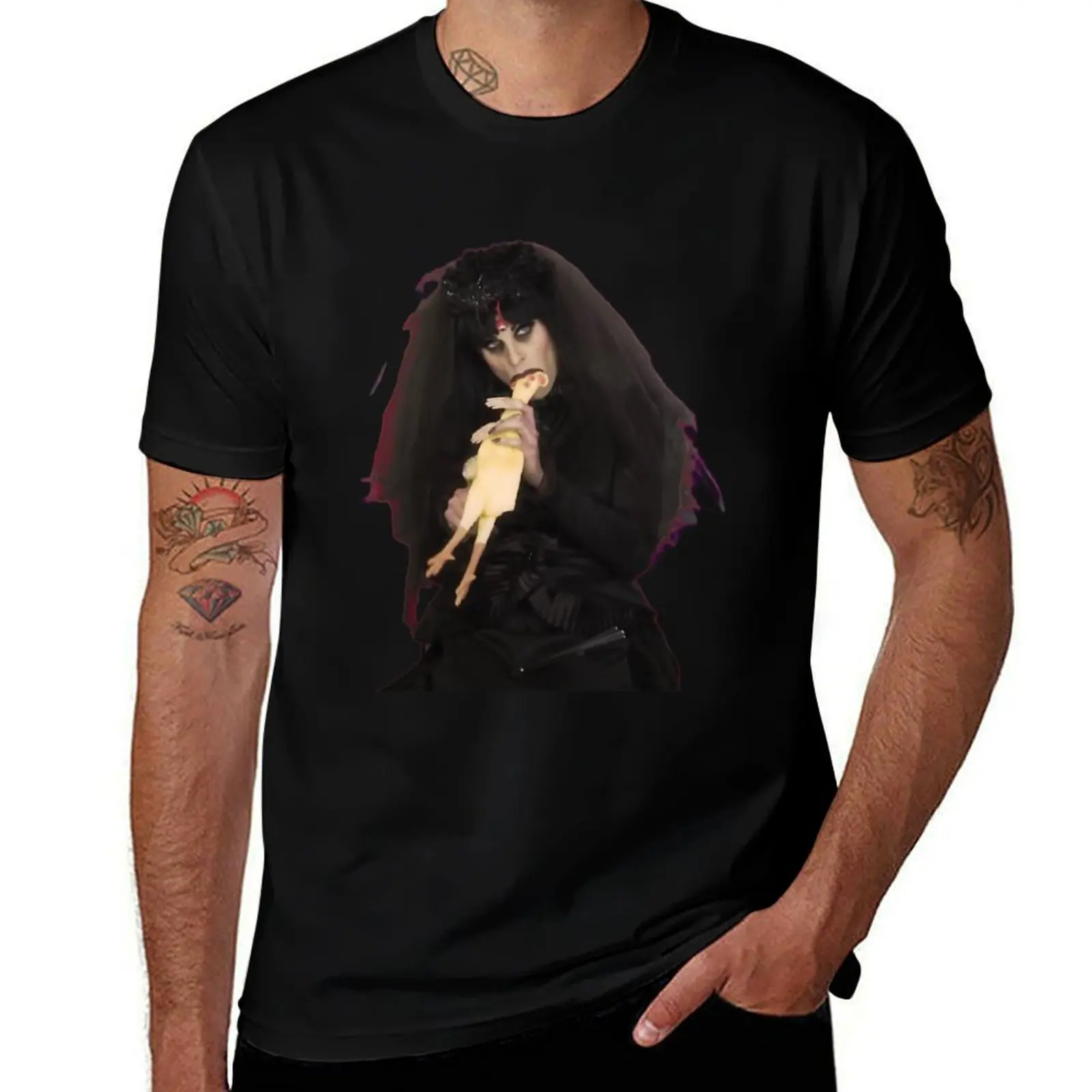 UNHhhh Ep 29 Halloweenie Katya T-Shirt Large Size Casual Short Sleeve Top T-Shirt