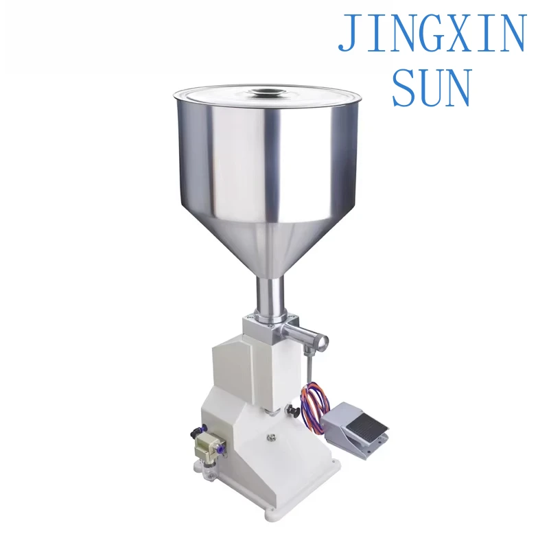 Manual Liquid Filling Machine Ketchup Packing Machine Yogurt Cosmetics Cream Liquid Bottle Filling Machine