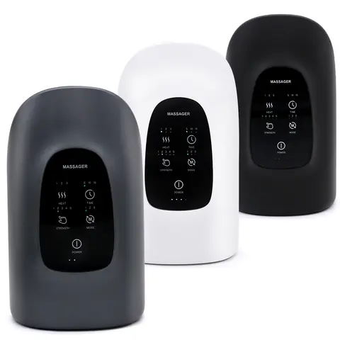 스마트 공기압 핸드 마사지 5 가지 모드 손바닥 경혈 압축 진동 마사지 손목 손가락 스파 릴렉스 근육 완화