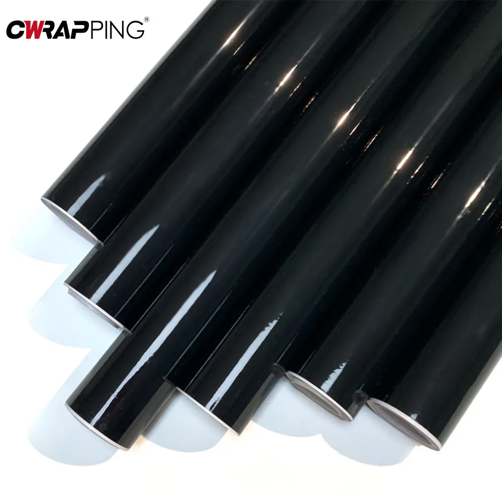 

Car Film Glossy Matte Black Sticker PVC Vinyl Wrap Auto Body Decoration Foil DIY Covering Films for Motorcycle Car Accessories