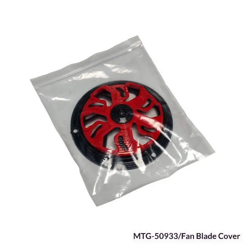 Universal Motorcycle Rotating Fan Cover Plastic Spinner Radiator Protective Decoration Universal Cooling Blade Protector