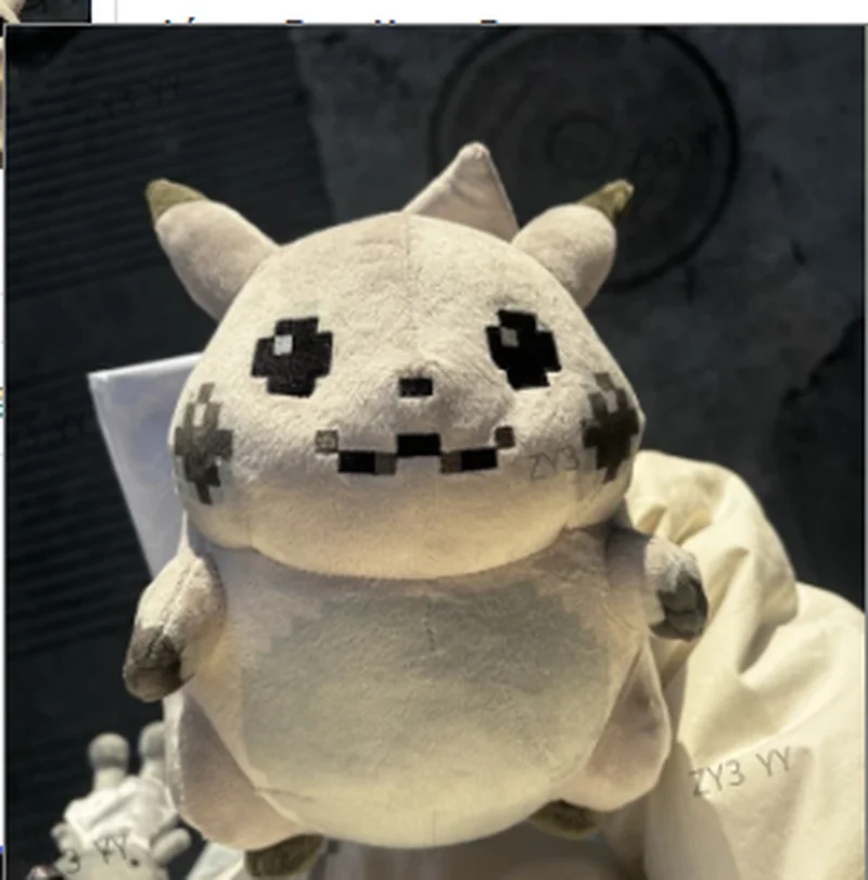 

Плюшевая кукла Пикачу в масштабе 1:1, посвященная 30-летию Покемонов, блестящая, с вышивкой, мягкая, идеальный подарок для фанатов и коллекционеров