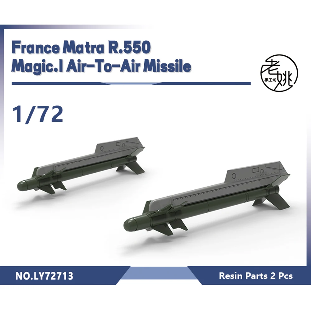 Yao\'s Studio LY713 1/32 1/48 1/72 1/144 Model Upgrade Parts France Matra R.550 Magic.I Air-To-Air Missile