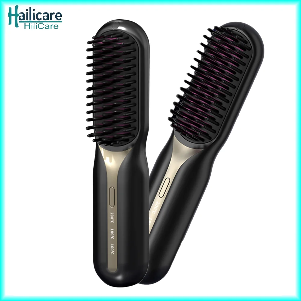 

Electric Hot Hair Straightener Fast Heating Portable Negative Ion Anti-Scalding Styling Tool Anti-Scald Hair Straightener Curlin