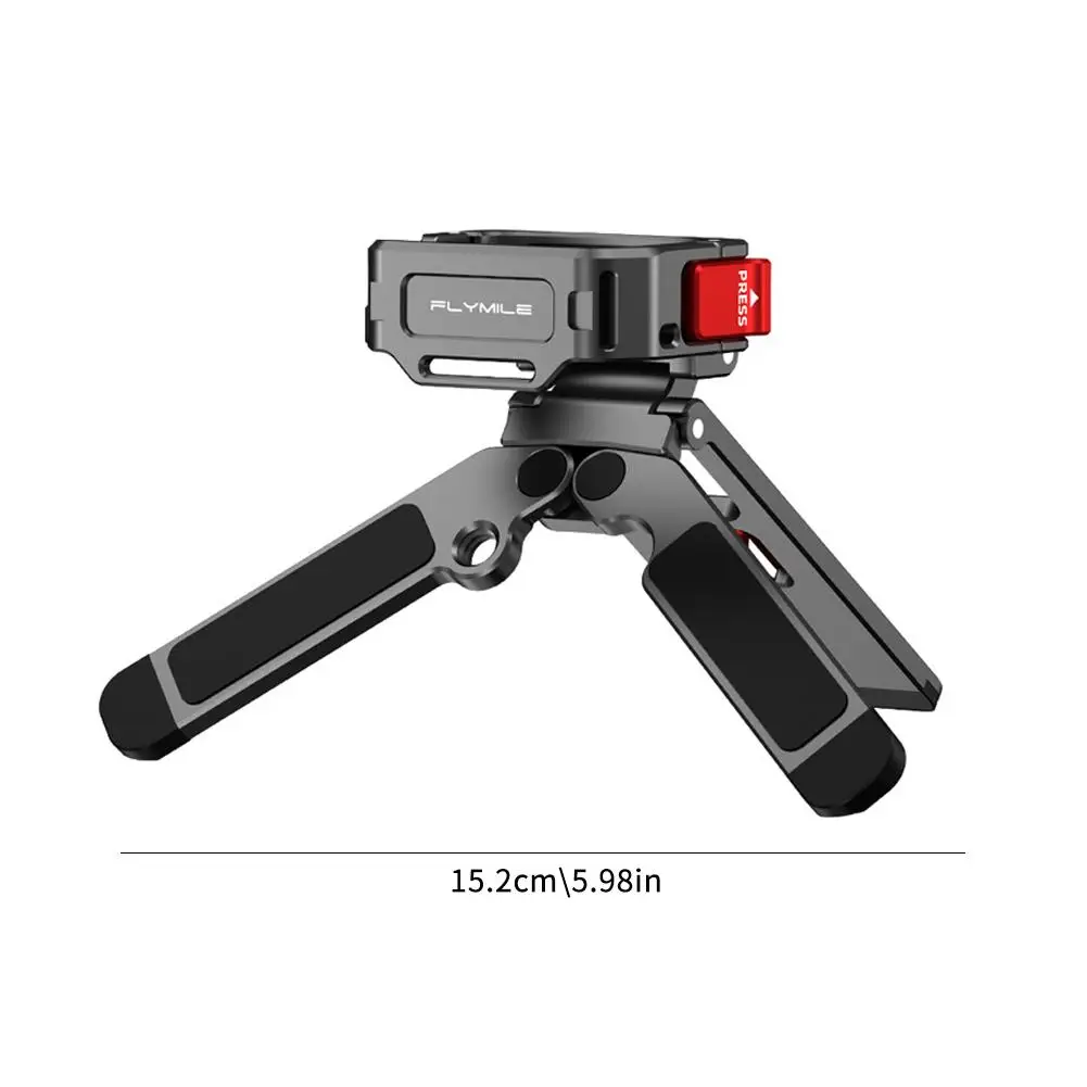 Magnetyczny metalowy statyw do DJI Osmo Pocket 4/3 - Szybkozłączka magnetyczna, akcesoria do mocowania z karabińczykiem — zdjęcie produktu 5