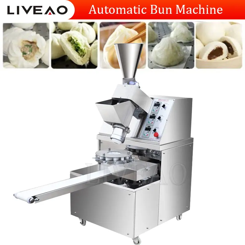 Soup Dump Bun Making Machine Small Steamed Stuffed Baozi Making Machine Momo Making Machine