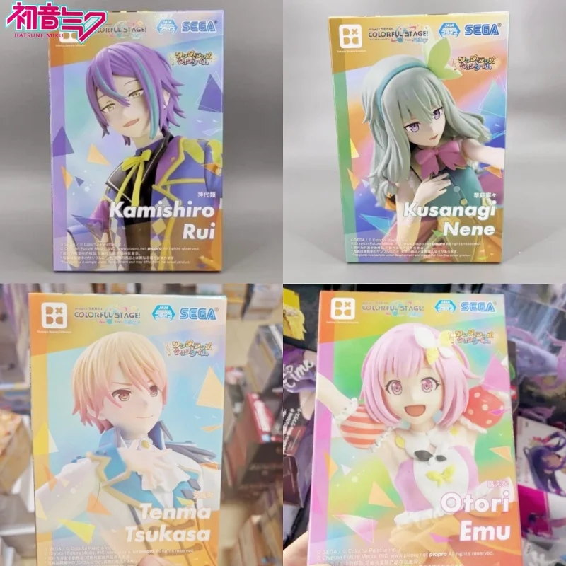 セガ-ddc-初音ミク-プロジェクトセカイ-ボーカロイド-天馬月沙、神城ルイ、草薙ねね、大鳥エムのアニメフィギュア、アクションフィギュア、ギフト