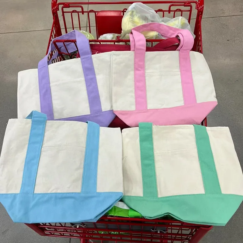 Eco-Friendly Canvas Bag for Business Large Capacity Handbag  Christmas Gifts Vacationing Shopping Bag Droshipping