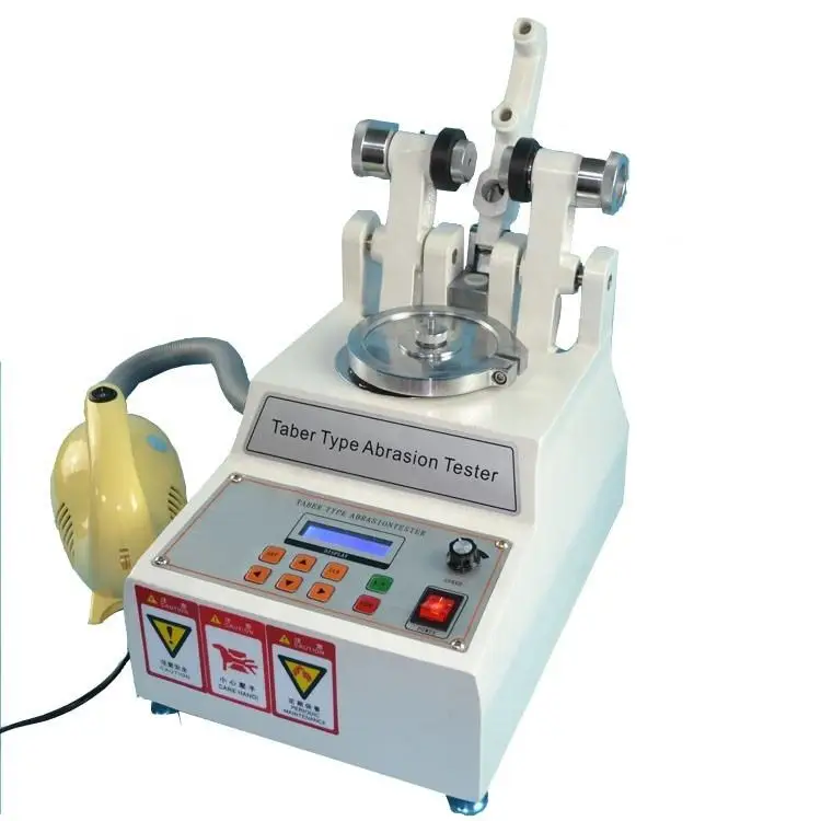 LiYI Taber Type Abrasion Resistance Testing Machine, Taber Abrader for Leather, Rotary Abrasion Tester for Laminate Flooring