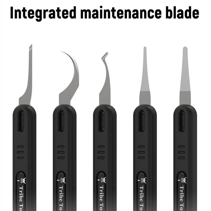 

Инструмент Tribe 5в1 прецизионные ремонтные лезвия с термостойкой ручкой для процессора IC, инструменты для ремонта мобильных телефонов своими руками