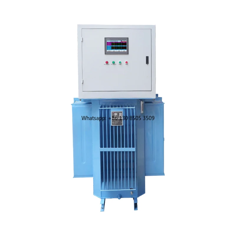 Industrial Induction Voltage Regulator with Remote Control Panel, 0-520V Adjustable Output