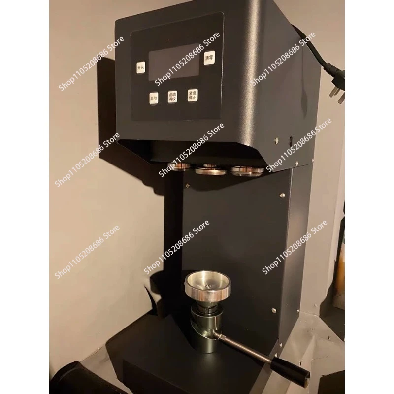 Automatic can sealing machine Commercial milk tea shop Beer intelligent can sealing machine Cover packaging machine