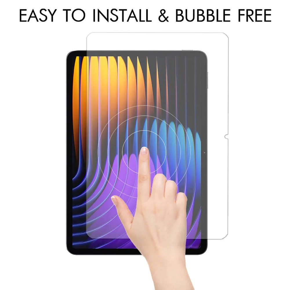 2PCS Glass For Xiaomi pad 7 pro 11.2'' 2024 11.2-inch Scratch Proof Tempered Glass Screen Protector image 5