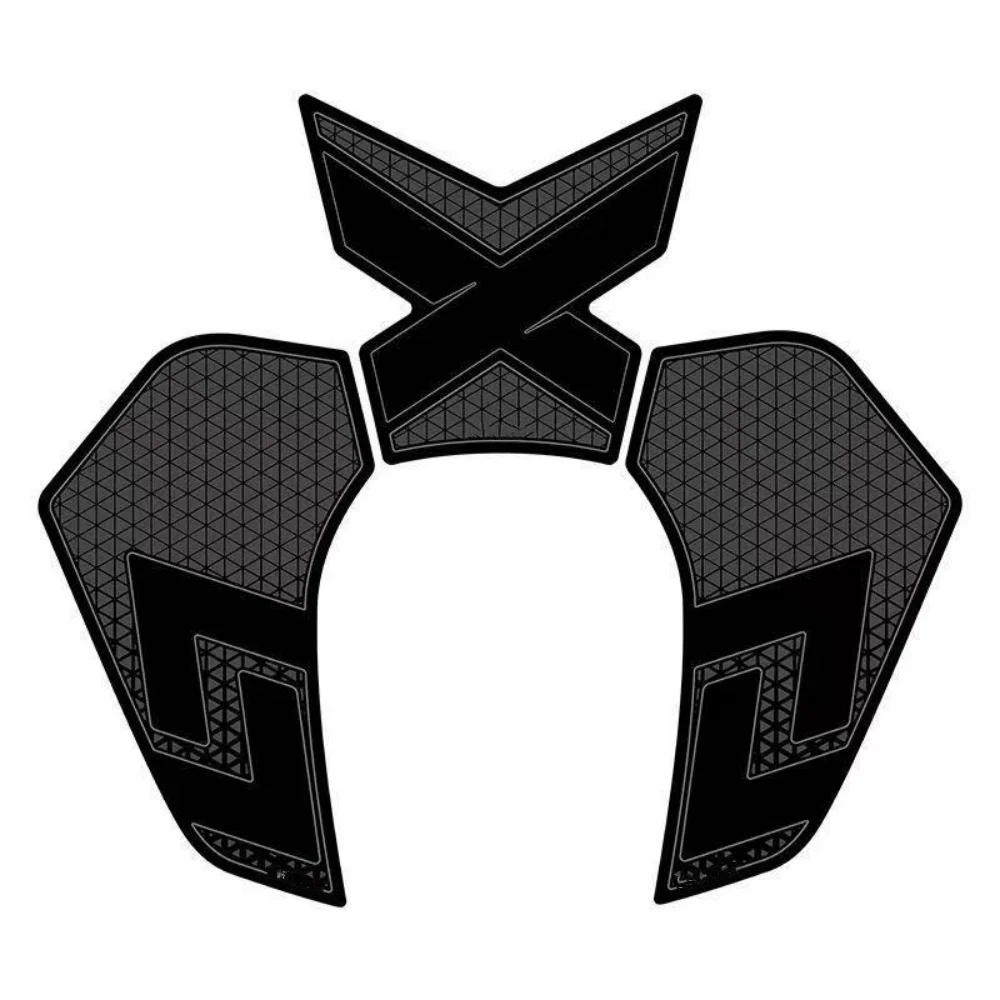 For Kove 800X Motorcycle Rubber Tank Pad, Modified Anti-slip Fuel Tank Sticker Protector Decal Accessories