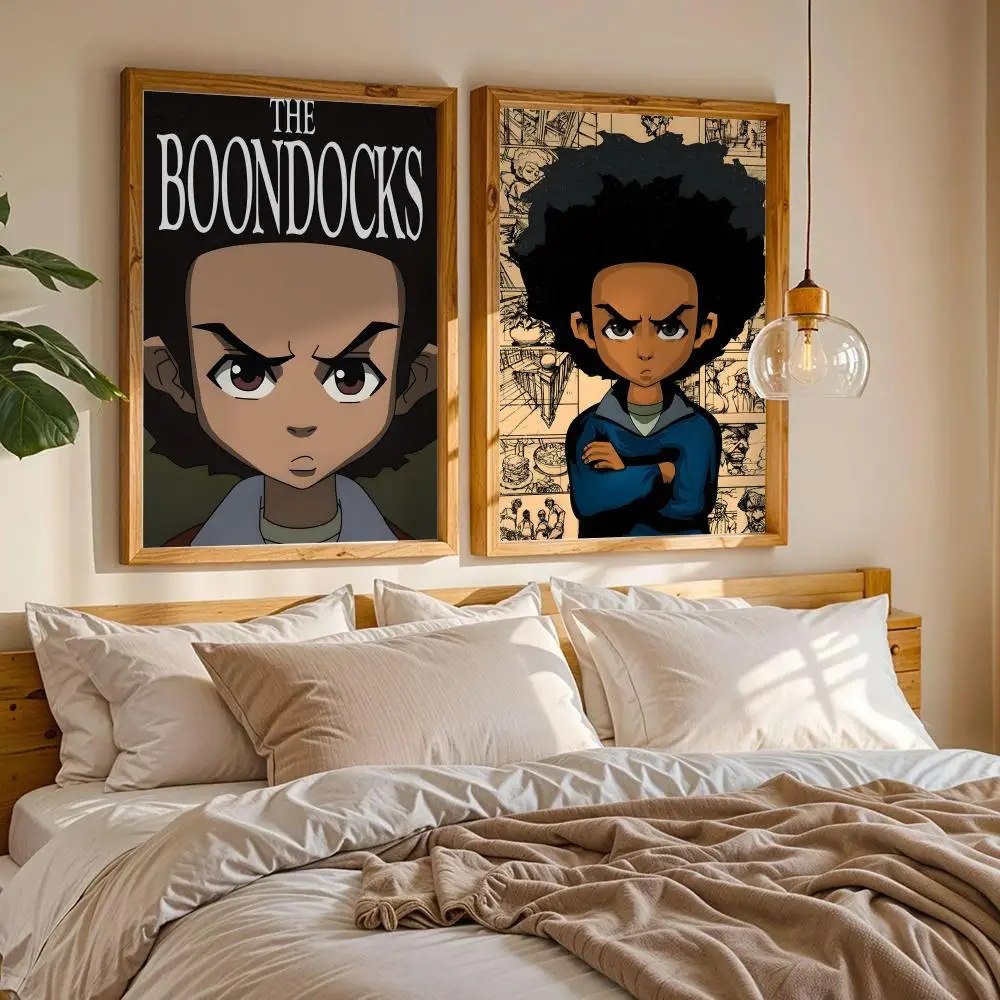 The B-Boondocks Painting Calligraphy Canvas Painting Art for Bedroom Living Room Home Decor Wall Decoration Decals Gift