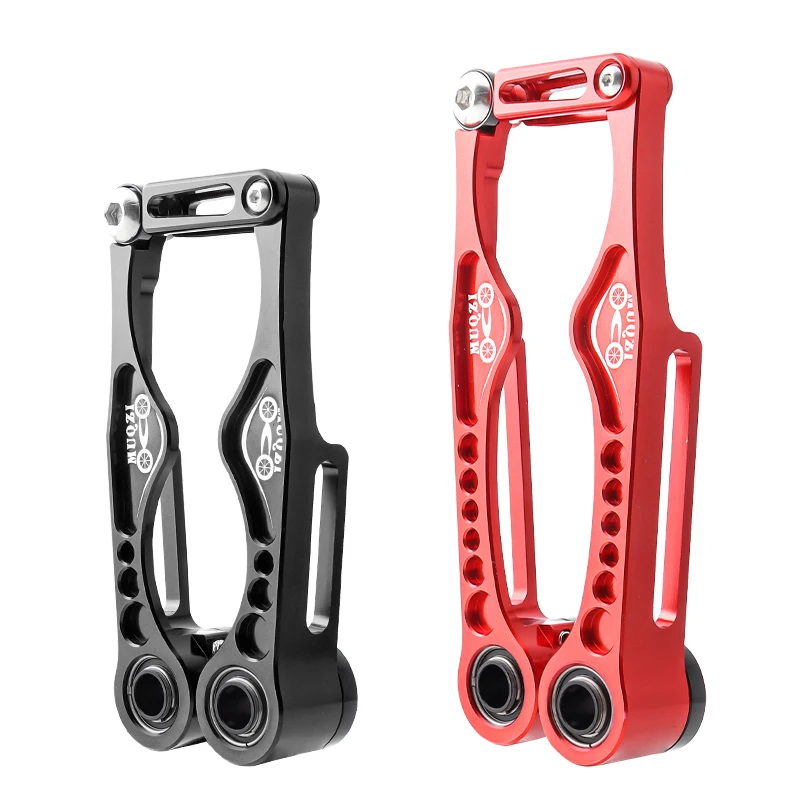 Lightweight Aluminum Alloy Folding Bicycle Brake Caliper Parts CNC MTB Mountain Bike V-Brake Arms Long/Short