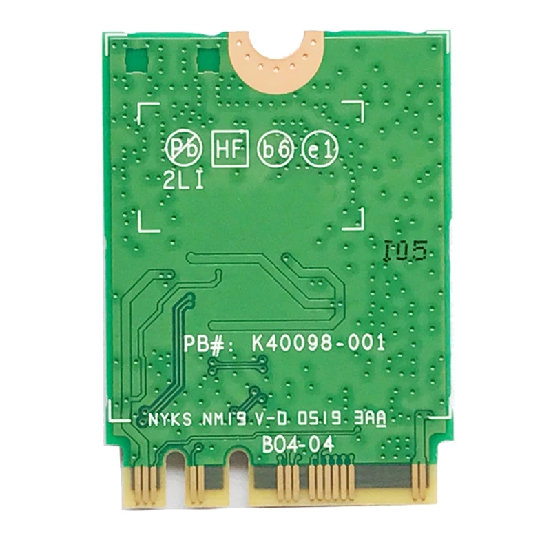 Network Card Wifi Card AX200 AX200NGW M.2 NGFF Bluetooth 5.0 Wifi 6 2.4G/5G 802.11Ac/Ax
