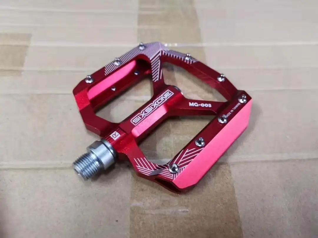 SIXSIXONE MG-003 Mountain Bike Pedal CNC Aluminum Alloy Sealed Peilin Bearings Msountain Bike Flat Pedals