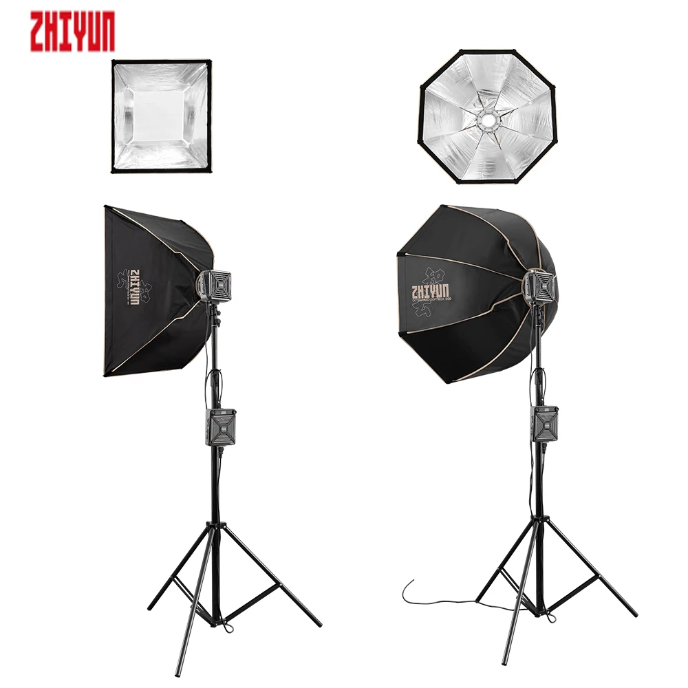 

ZHIYUN Official 90D / 60X90 Parabolic Softbox Video Light Softbox Bowens Mount for Molus G200 hotography Light Accessories