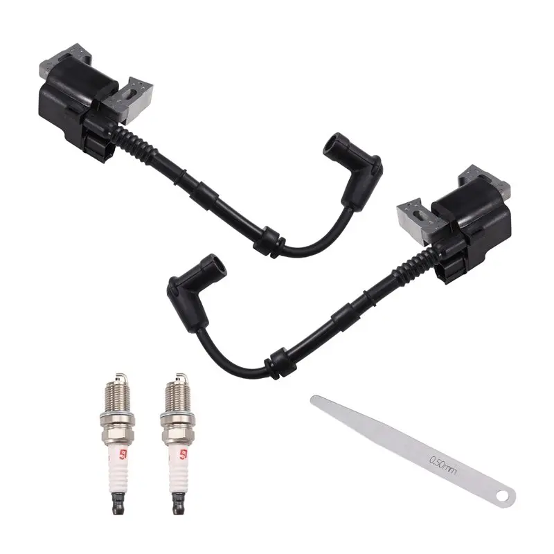 

X39A-Ignition Coils Spark Plug Kit 30500-Z6L-043 For Honda For Gasonline GX630 GX660 GX690 GXV630 GXV660 Engines