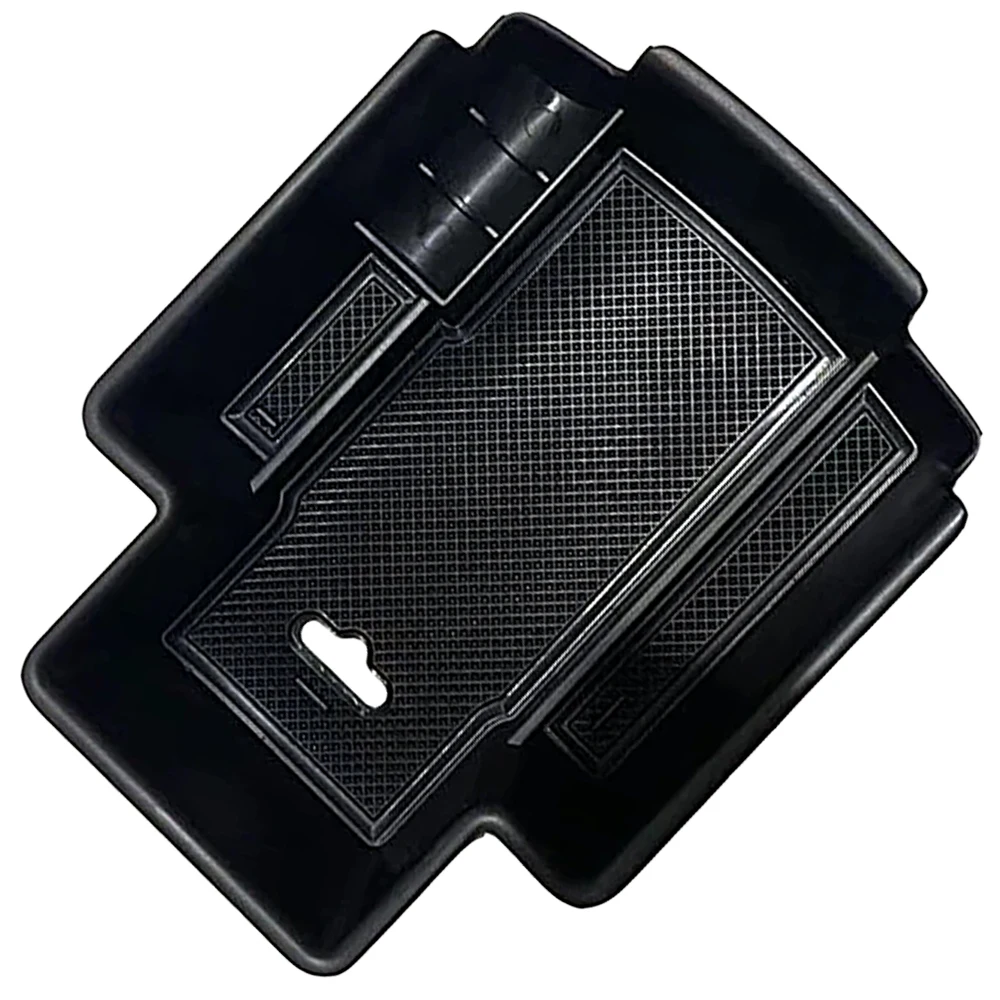Sangyong korando c300 2019 2020-2022用の中央アームレスト付き収納ボックスホルダー,センターコンソール用の収納アクセサリー