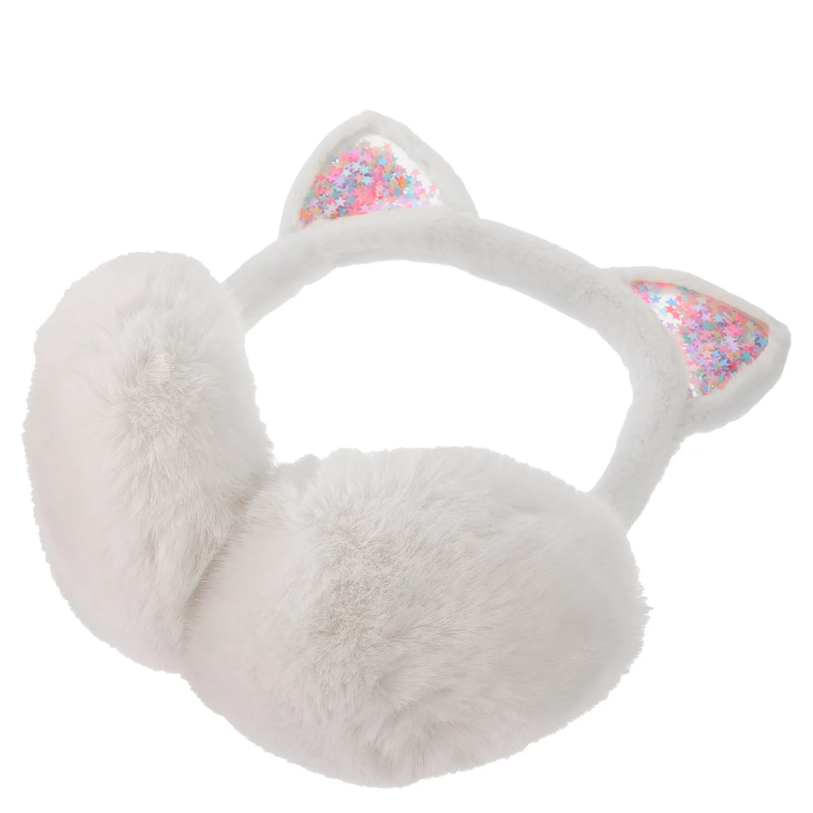 Ear Muff Acrylic Material Foldable Design Children Winter Ear Warmers Cold Weather Protection Outdoor Ski Use Women's Earmuffs