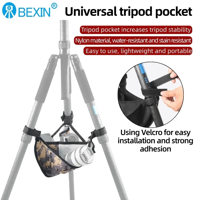 BEXIN Tripod Weight Stone Bag Heavy Duty Sandbag for Tripod Easel Universal Stand Sand Bag for Stabilizing Photography Accessory