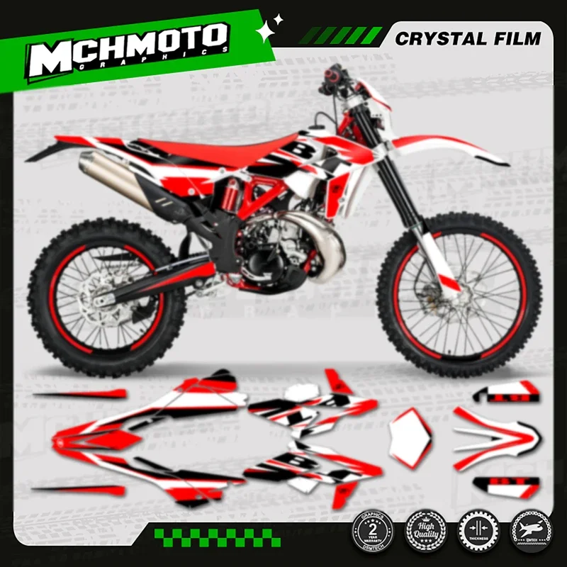 

MCHMFG для Beta 2018 2019 250 300 350 2018-2019 Beta RR мотоциклетная команда наклейки на мотоцикл-002