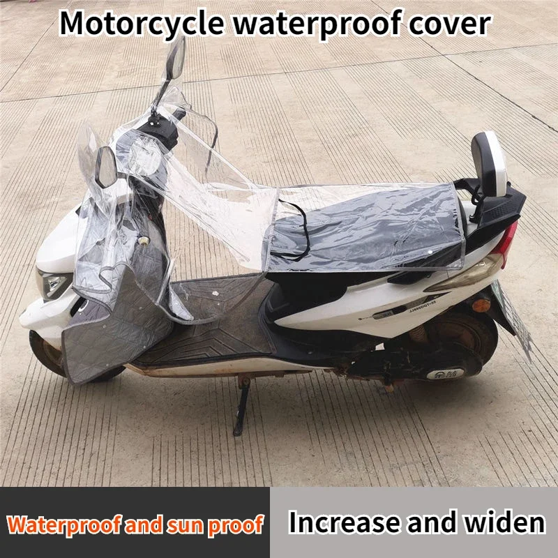 Electric Motorcycle Front Dust and Rain Cover Motorcycle Central Control Waterproof Cover Body Sun Protection Moto Accessories