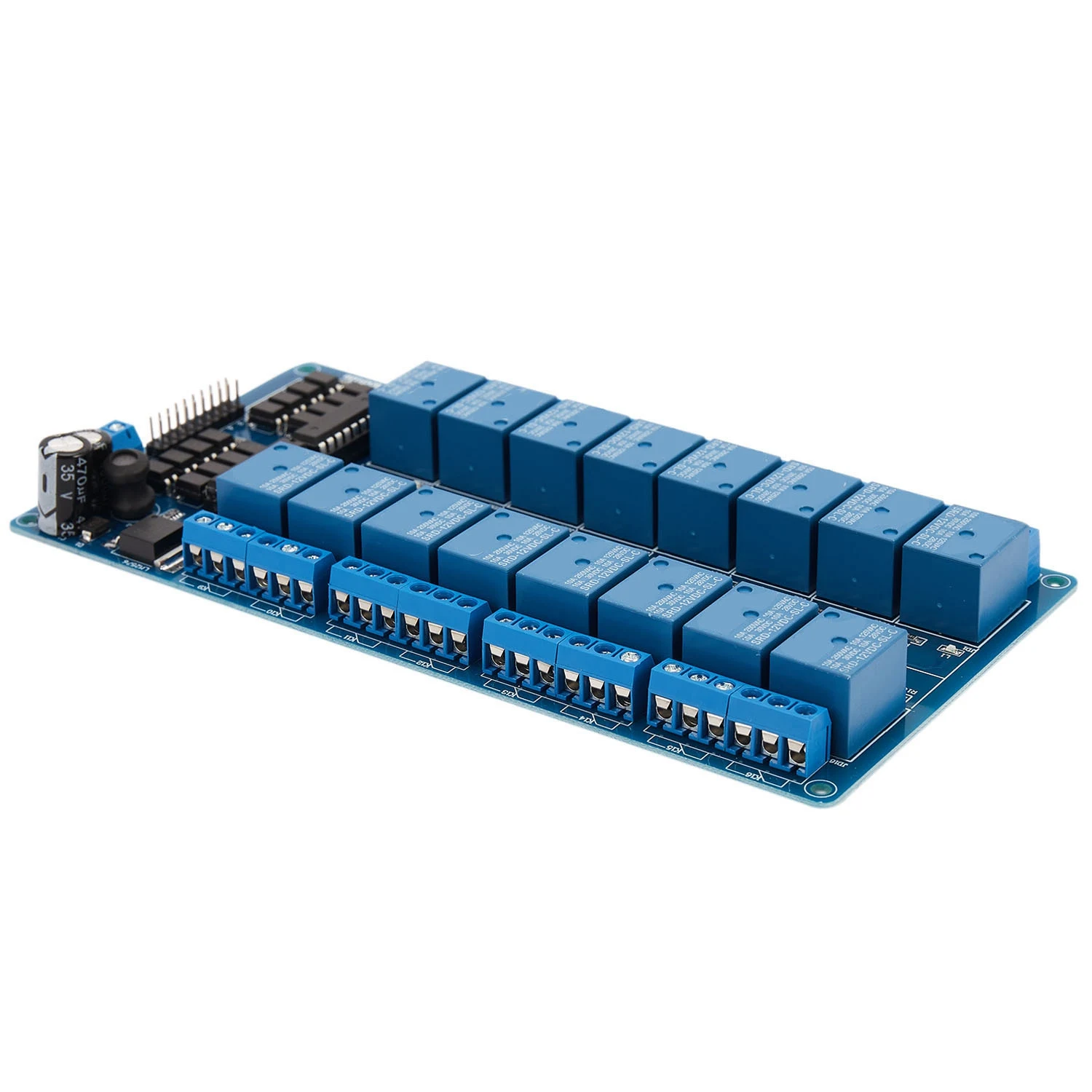 Ethernet Control Module Lan Wan Network Web Server RJ45 Port 16 Channel Relay Is Ethernet Controller Board.RJ45 Interface