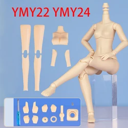 20cm 21cm Ymy 22 24 Body Movable Joint Body For Gsc, Blyth, 1/6 Bjd Doll Head Accessories Replacement Hand Girl Boy Body