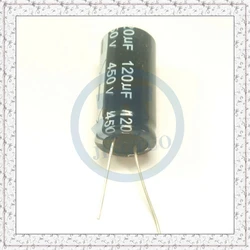 2pcs 120uF450V 450V120uF 120MFD 450WV 18*30mm Radial Aluminum Electrolytic Capacitor