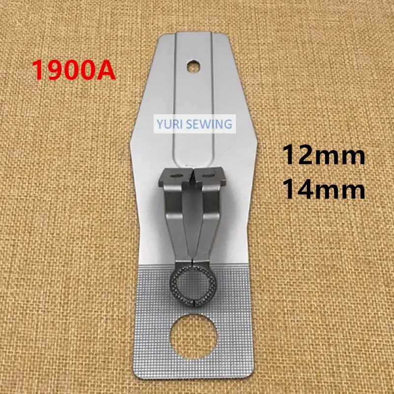 JUKI LK-1900A round hole 12mm/14mm needle plate and pressure foot button hole machine  industrial sewing machine spare parts