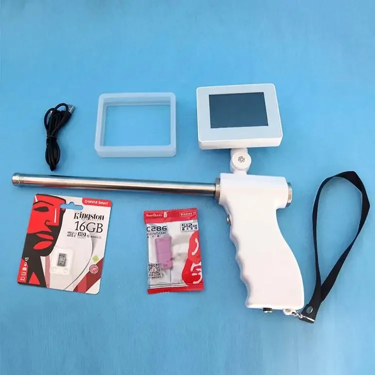 Visual Cow Pig Sheep Endoscope Semen  Dairy Cow Rate Artificial Insemination Portable Insemination Equipment