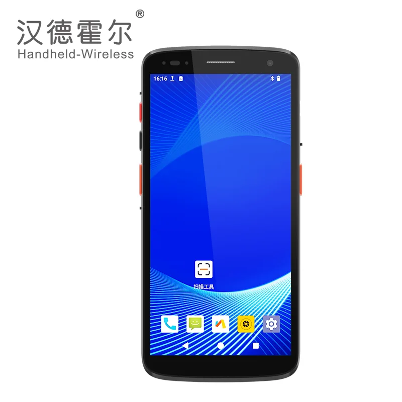 2025 Android 15 Rugged Handheld PDA  6'' 4G IP67 1080X2160 Resolution 1D 2D Barcode Scanner for Inventory Management