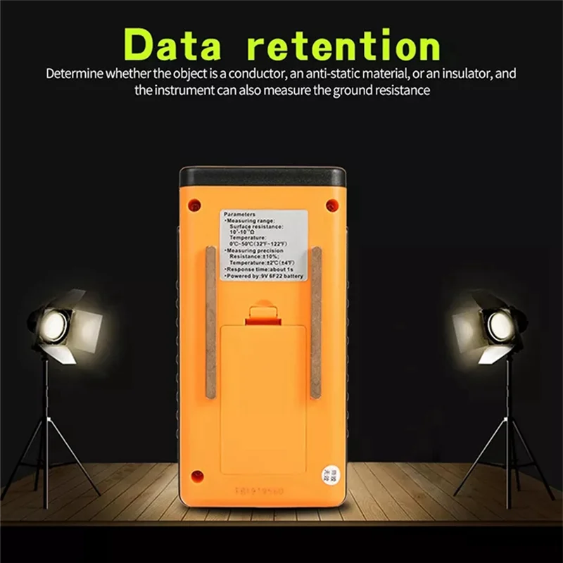 

A15F-GM3110 High Precision Surface Resistance Tester Anti-Static Tester Digital Anti-Static Resistance Meter