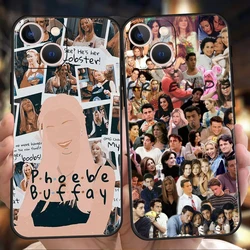 Friends TV Show Characters Luxury Phone Case Cover For iPhone 16 15 14 13 12 11 Pro Max 8 7 Plus XR XS Max Shockproof Soft Capas