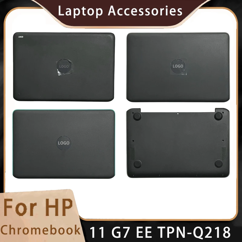 

New For HP Chromebook 11 G7 EE TPN-Q218; Replacemen Laptop Accessories Lcd Back Cover/Bottom Black Gray A/D Cover