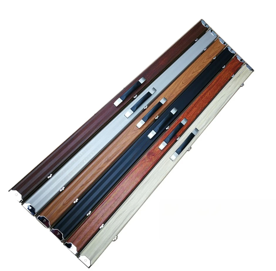 

Multi-color aluminum alloy double-slot through rod box Billiard rod box Large head rod box Snooker club box