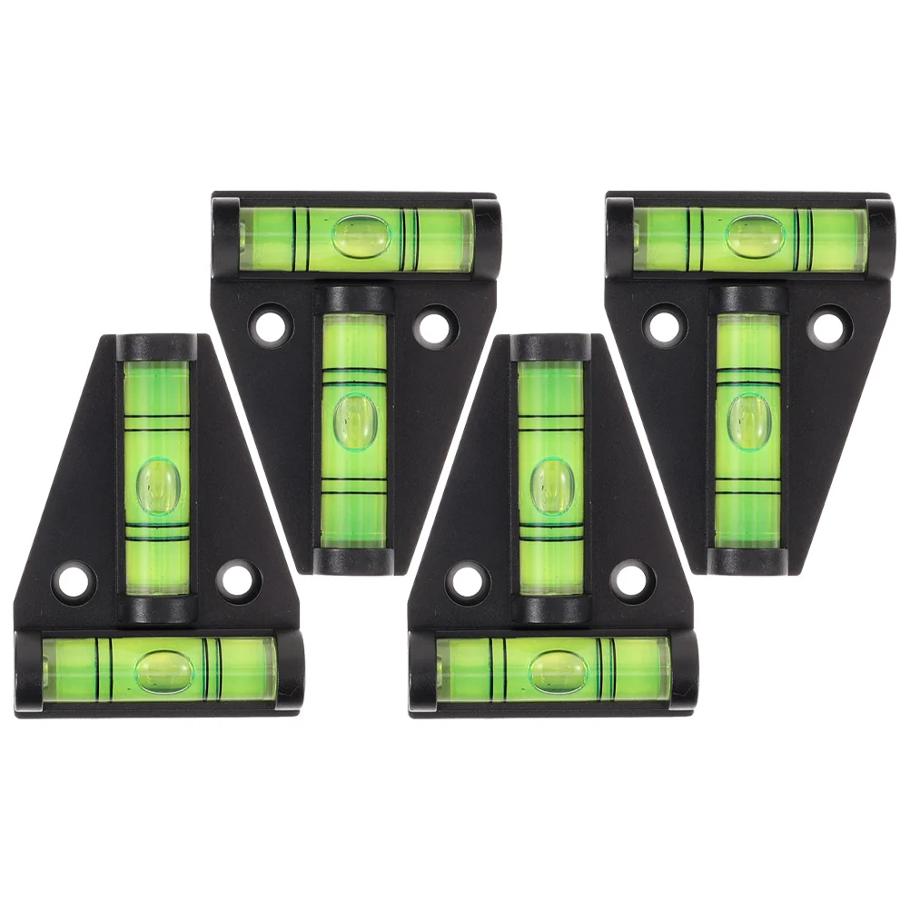 

4Pcs Magnetic Rv Bubble Level Mini Portable Bubble Level Tool for Tripod Photography Travel Trailer Furniture Installation