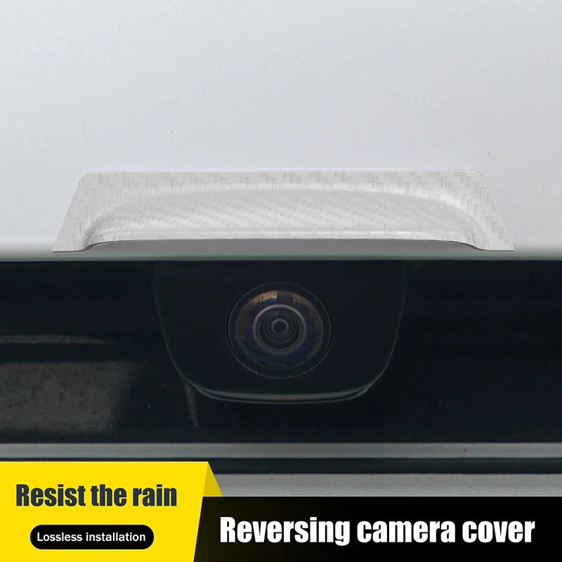 

New 2Pcs Car Rear Camera Rain Cover Automobile Rain Shield Waterproof Protection Protector Car Accessories For Daily Driving