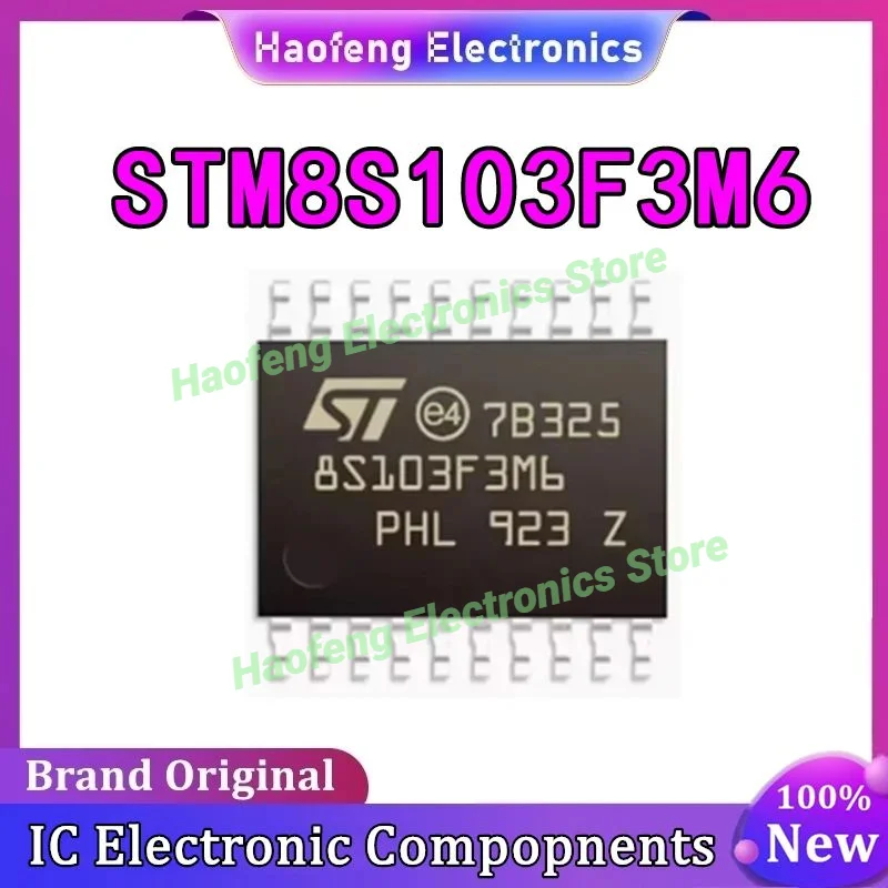 

STM8S103F3M6 8S103F3M6 SOP-20 Microcontroller Chip in stock